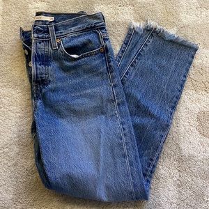 Levi’s wedgie jeans